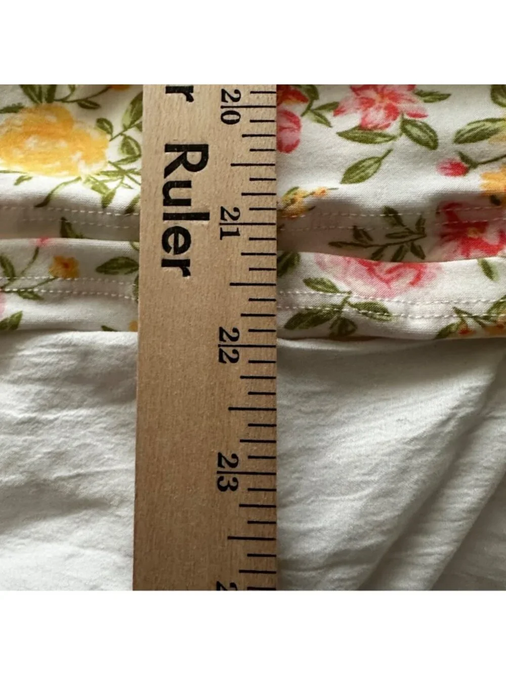 Floral No Boundaries Womens Babydoll  Dress XXL Smocked Waist Milkmaid Cottage - Picture 8 of 9